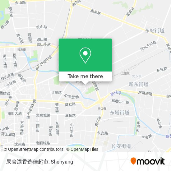 果舍添香选佳超市 map