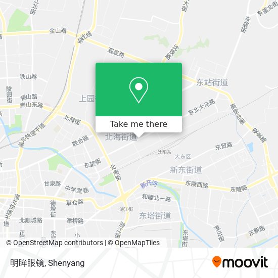 明眸眼镜 map