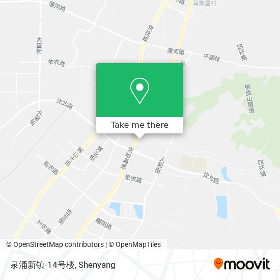 泉涌新镇-14号楼 map