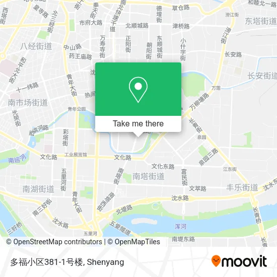 多福小区381-1号楼 map