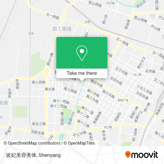 玻妃美容美体 map