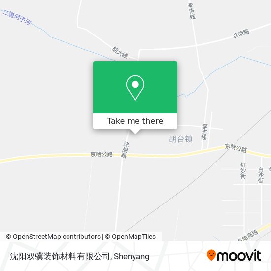 沈阳双骥装饰材料有限公司 map