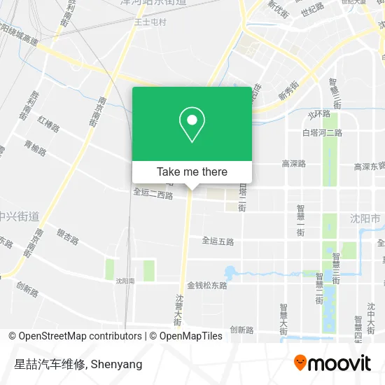 星喆汽车维修 map