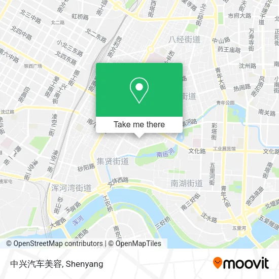 中兴汽车美容 map