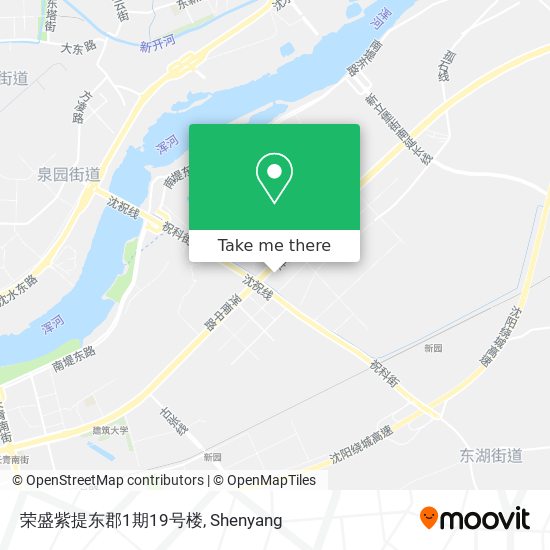 荣盛紫提东郡1期19号楼 map