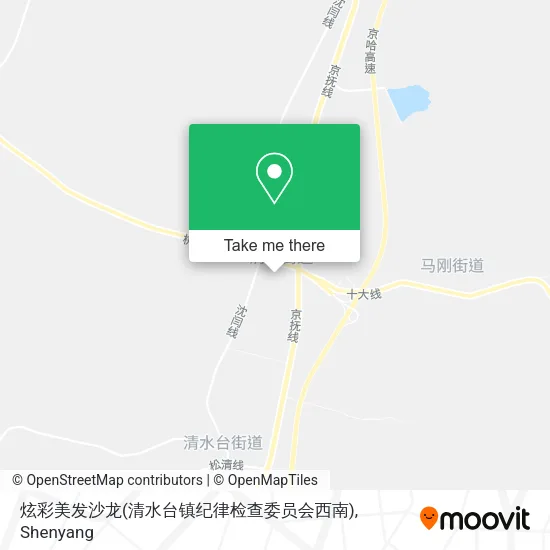 炫彩美发沙龙(清水台镇纪律检查委员会西南) map