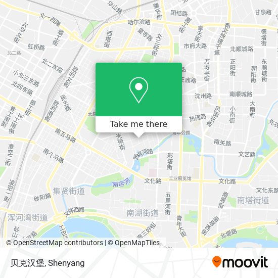 贝克汉堡 map