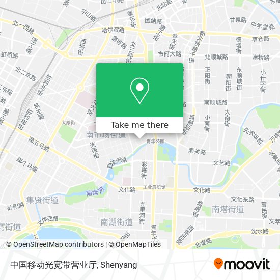 中国移动光宽带营业厅 map