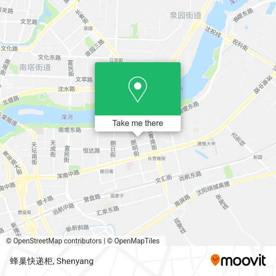 蜂巢快递柜 map