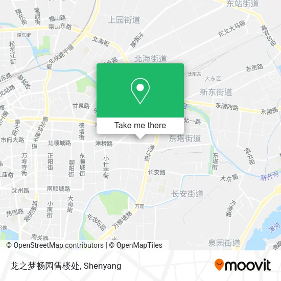 龙之梦畅园售楼处 map