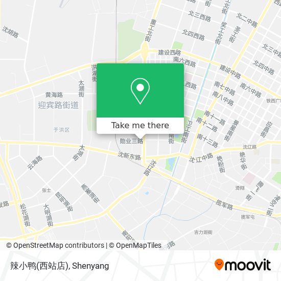 辣小鸭(西站店) map