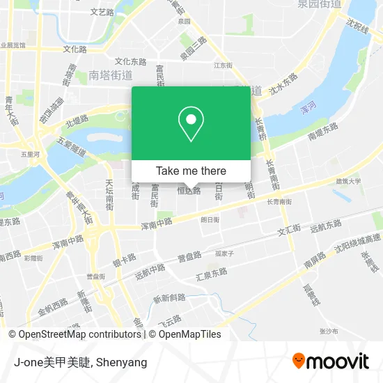 J-one美甲美睫 map