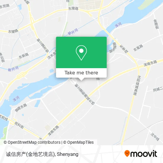 诚信房产(金地艺境店) map