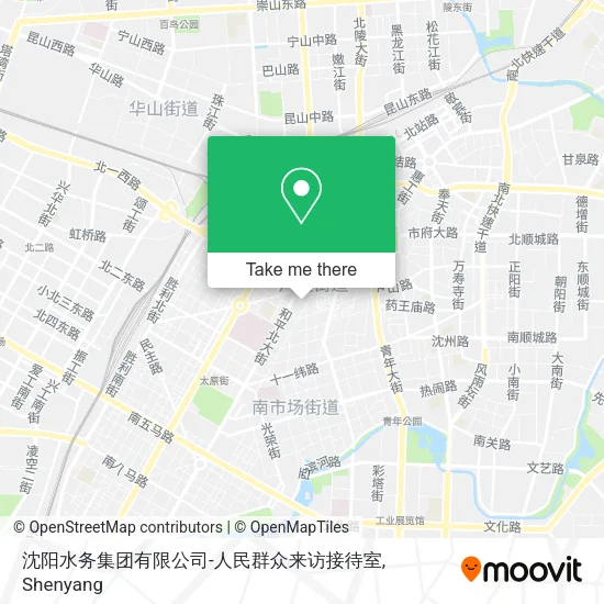 沈阳水务集团有限公司-人民群众来访接待室 map