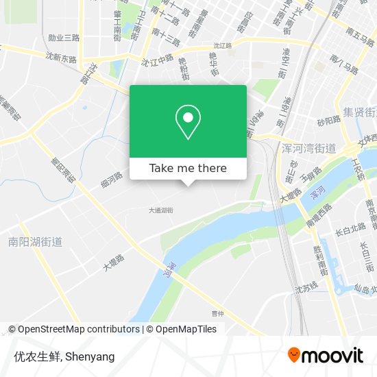 优农生鲜 map