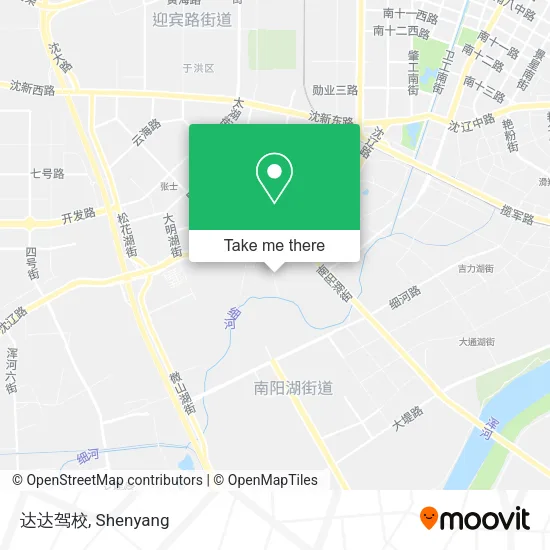 达达驾校 map