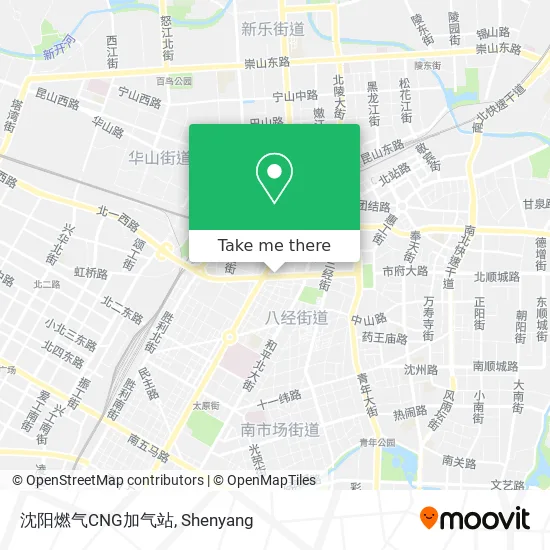 沈阳燃气CNG加气站 map