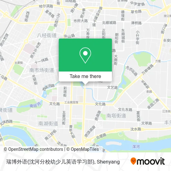 瑞博外语(沈河分校幼少儿英语学习部) map