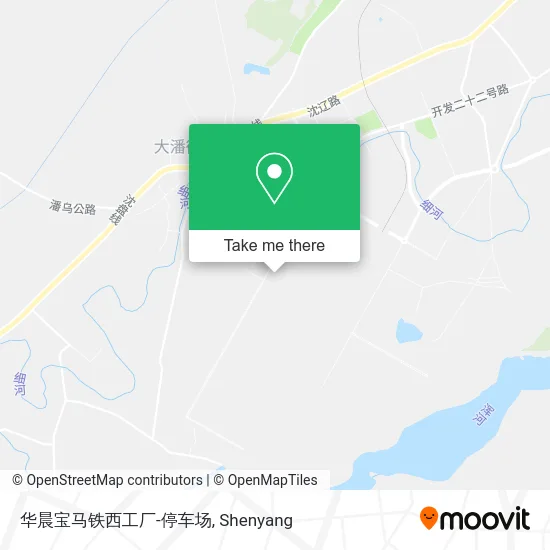 华晨宝马铁西工厂-停车场 map