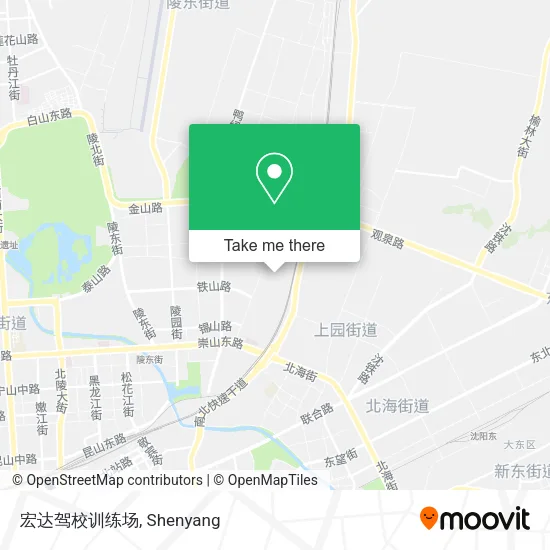 宏达驾校训练场 map