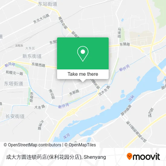 成大方圆连锁药店(保利花园分店) map