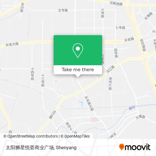 太阳狮星悦荟商业广场 map