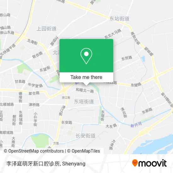 李泽庭萌牙新口腔诊所 map