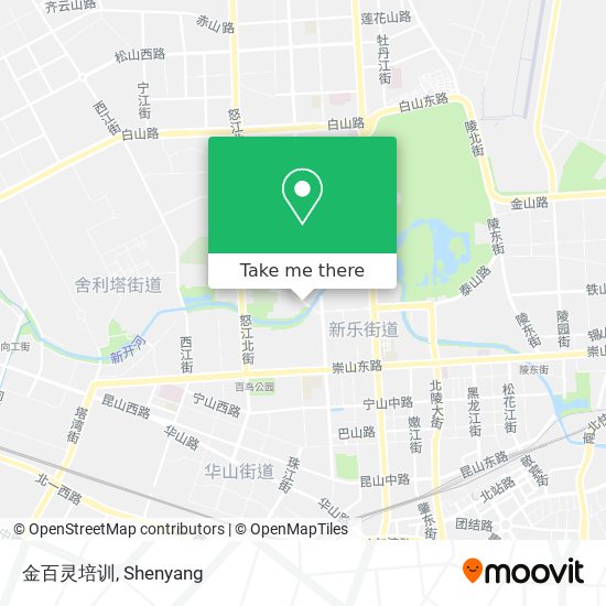 金百灵培训 map