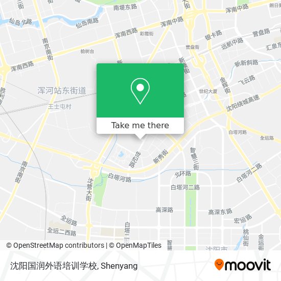 沈阳国润外语培训学校 map