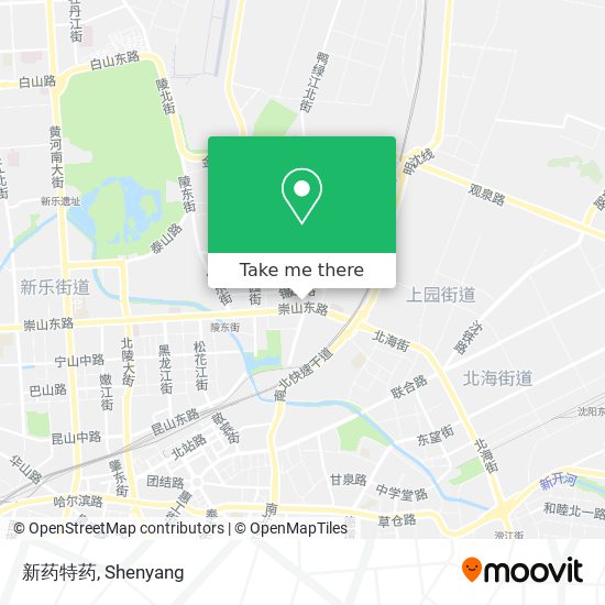 新药特药 map