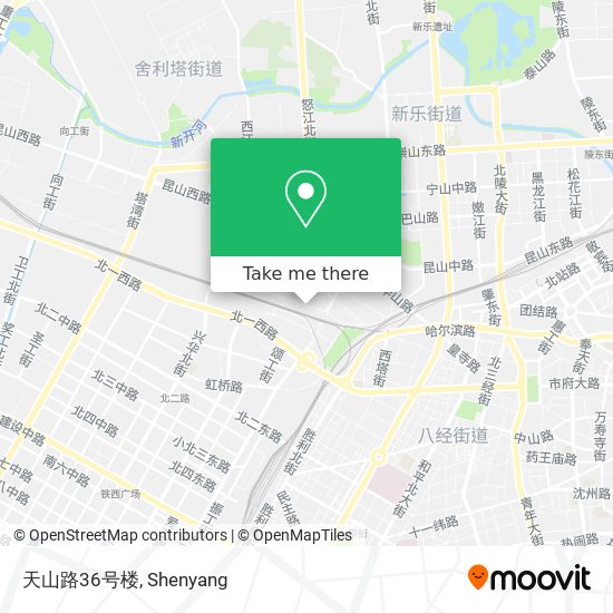 天山路36号楼 map