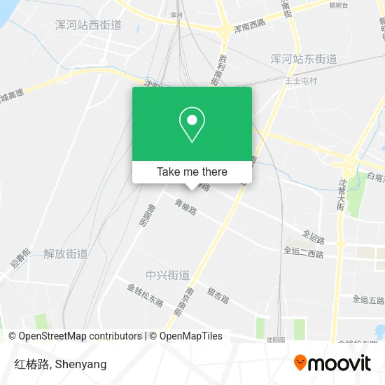 红椿路 map