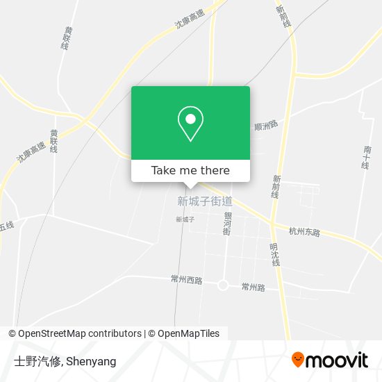 士野汽修 map