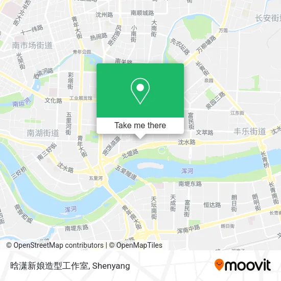 晗潇新娘造型工作室 map