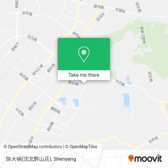 陈火锅(沈北辉山店) map