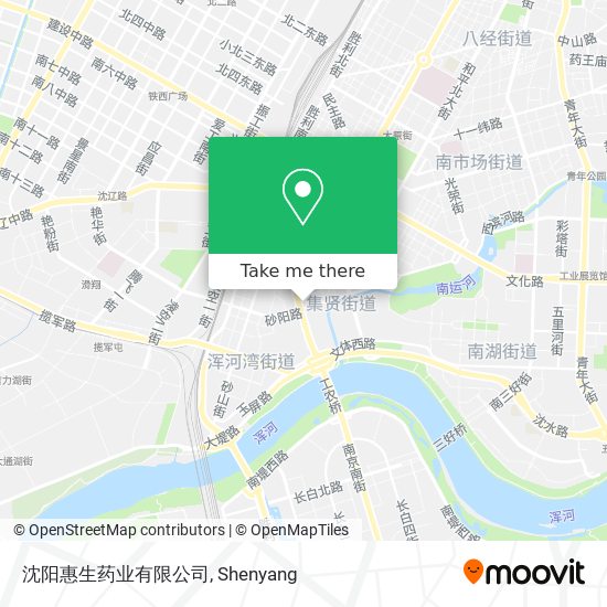沈阳惠生药业有限公司 map