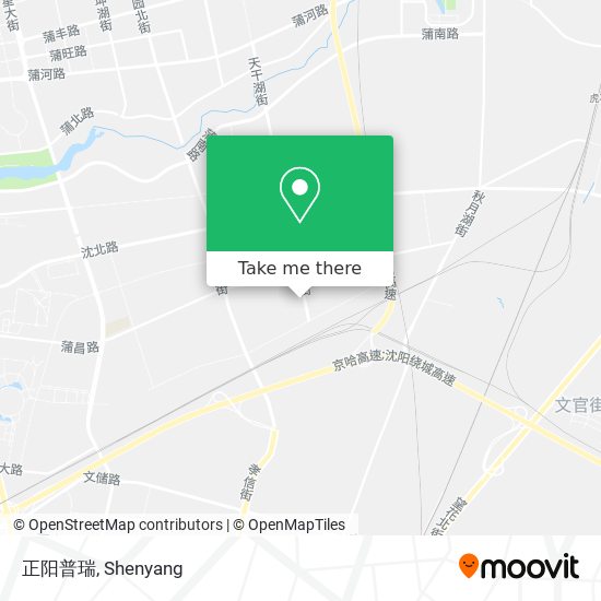 正阳普瑞 map