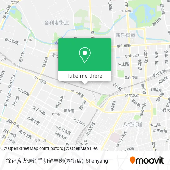 徐记炭火铜锅手切鲜羊肉(簋街店) map