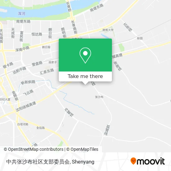 中共张沙布社区支部委员会 map