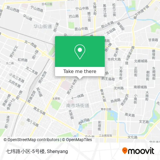 七纬路小区-5号楼 map