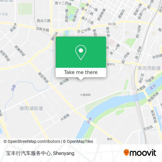 宝丰行汽车服务中心 map