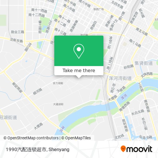 1990汽配连锁超市 map