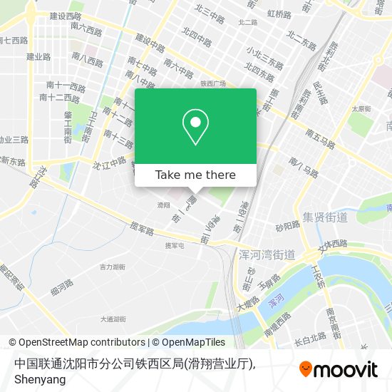 中国联通沈阳市分公司铁西区局(滑翔营业厅) map