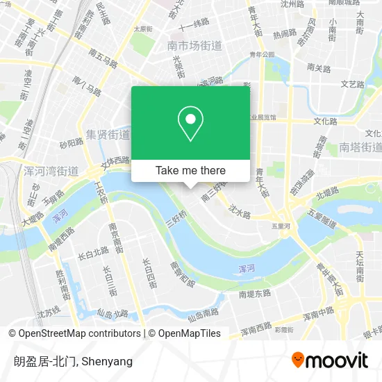 朗盈居-北门 map