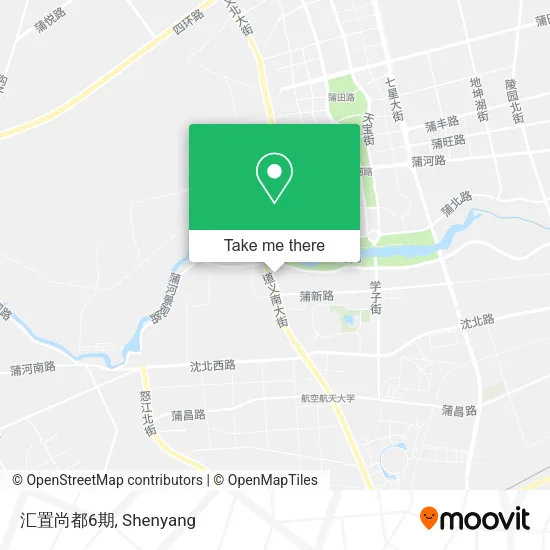 汇置尚都6期 map