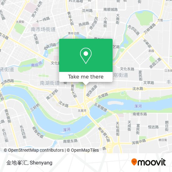 金地峯汇 map