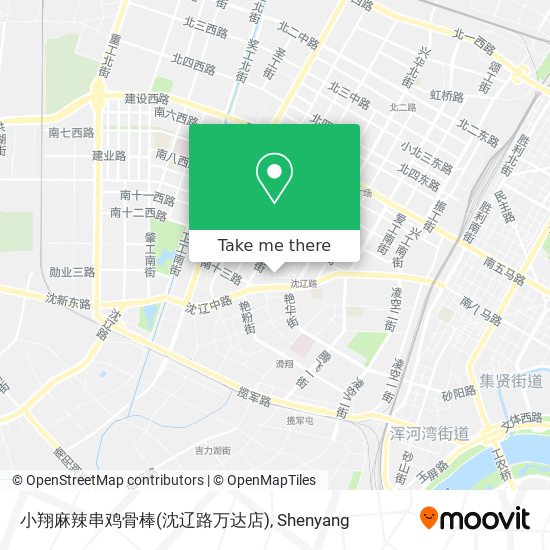 小翔麻辣串鸡骨棒(沈辽路万达店) map