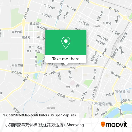 小翔麻辣串鸡骨棒(沈辽路万达店) map