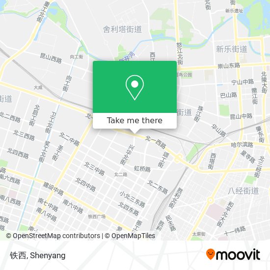 铁西 map