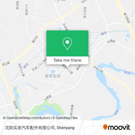 沈阳实发汽车配件有限公司 map